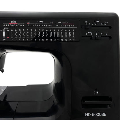 Janome HD-5000 Black Edition Heavy Duty Sewing Machine