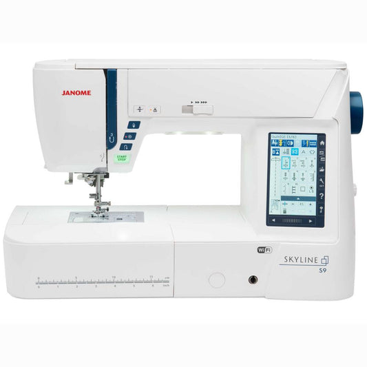 Janome Skyline S9 Computerized Sewing and Embroidery Machine